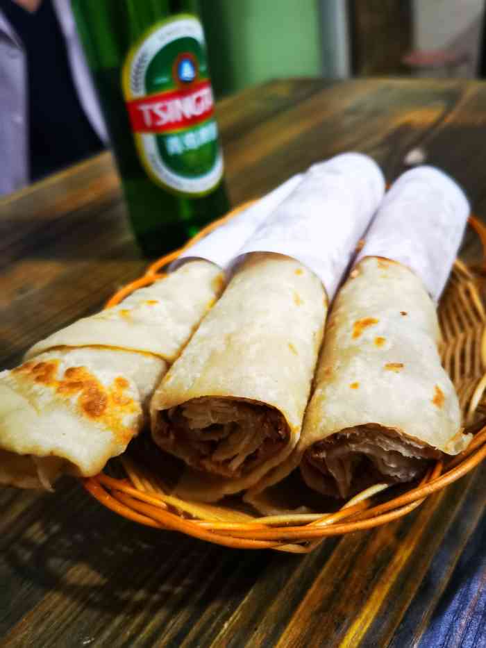 枣强名吃大饼熏肉-"开车路过衡水.看到好评去吃.肉饼趁热吃很.