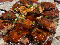 泰汁过桥茄-龙香居海鲜浑锅家常菜·特色驴肉