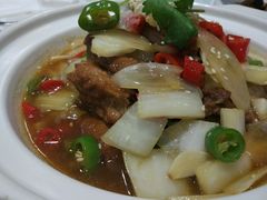 砂锅捞菜排骨-庆余楼·用心与食材·特色菜&灶头面(仙蠡墩店)