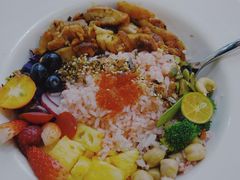 低温鸡肉谷物碗-F+轻食健身赋能空间(中华北路国贸商场店)