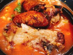 番茄浓汤鸡翅猪扒通粉-华嫂冰室(尖沙咀店)