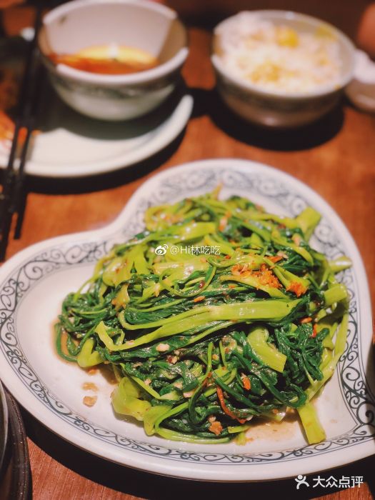 大头虾越式风味(光明广场店)马拉盏炒通菜图片 - 第2167张