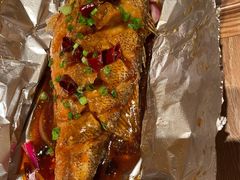 金牌锡纸鲈鱼-金掌勺锅包肉(太原万达店)