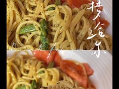 莳萝芦笋珍鲑意面-必胜客(上海新南方商城PH店)