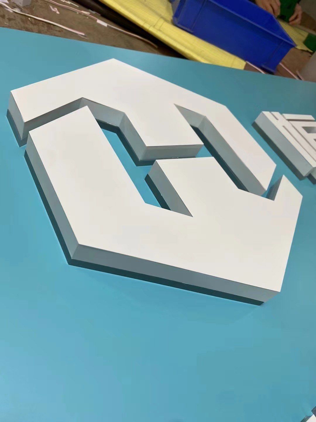 精工不锈钢烤漆背光字