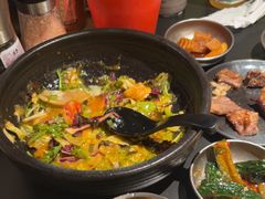 温泉蛋蟹柳色拉-谷牛和牛烤肉(漕河泾印象城店)