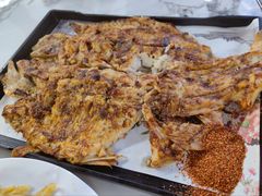 炭烤虹鳟鱼-途肴·老农饭庄(百里峡店)