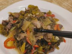 酸菜炒羊肉-新疆红柳花餐厅(新洲店)