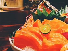 三文鱼刺身-萤初高端日料王(曲江银泰店)