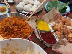 -明洞阿姨·韩式酱蟹烤肉·创意料理(三元桥店)