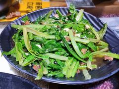 豆豉鲮鱼油麦菜-潮十三潮汕砂锅粥(高新四路大都荟店)