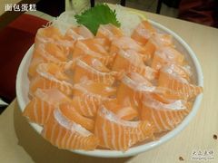 万岁寿司---特级三文鱼腩刺身56元-万岁寿司(芳村店)