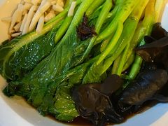 白灼菌菇菜心-新白鹿餐厅(百联中环店)