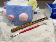 -朝画惜时·陶艺·拼豆·团建