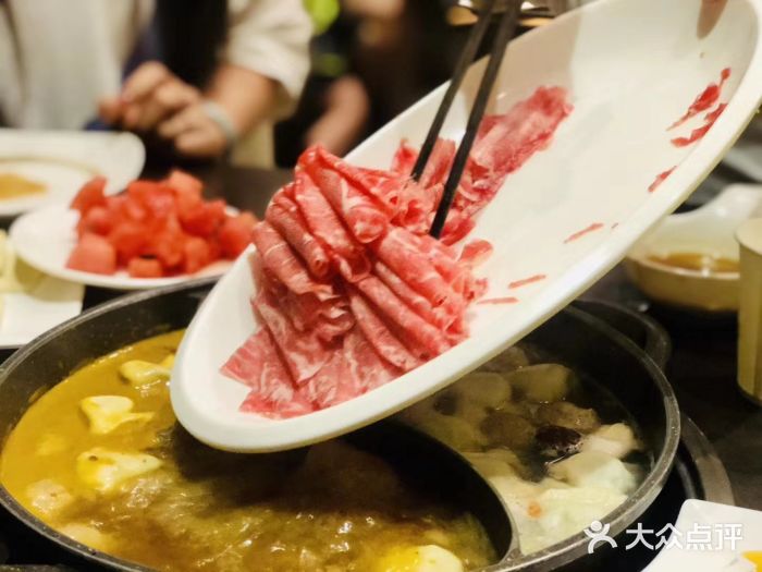 黑驴王子驴肉火锅乌驴肋肉卷图片