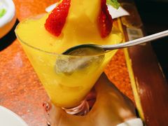 芒果冰沙-绿茶餐厅(华联万柳店)