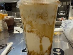 烤黑糖波波牛乳（首创）-喜茶(北京财富购物中心店)