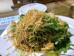凉拌苦菊-董立兵烤鸭店(山大路店)