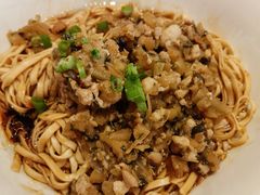 大头菜肉碎捞面-品泉茶室