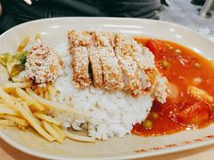 茄汁猪扒饭-百家鸡味馆(清泰店)