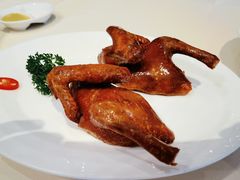 玻璃脆皮乳鸽-利苑酒家(金宝店)