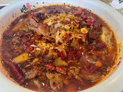 水煮牛肉-西域美食(西直门南小街店)
