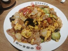 醋溜肉片木须-直隶安家牛肉罩饼(建华店)