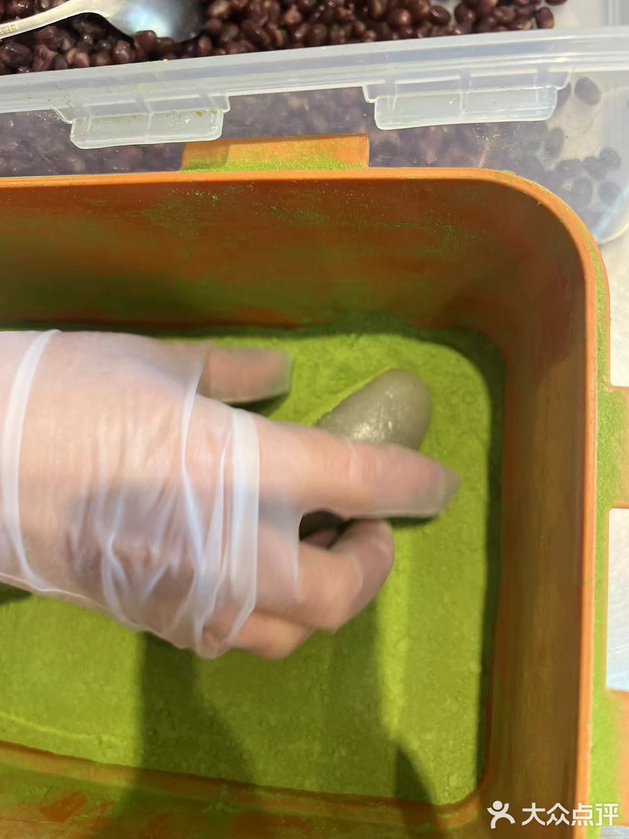猜猜几个步骤可以手工包出抹茶红豆麻薯[馋]