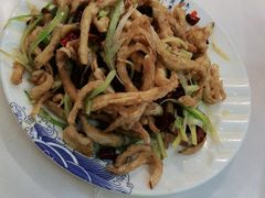 干煸鱿鱼-北戴河庆山饭店·海鲜砂锅粥(北戴河黑石路店)