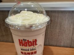 摩卡味奶昔-The Habit Burger Grill 哈比特汉堡(复兴soho店)