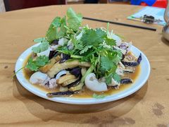 青芥辣茄子捞八爪鱼-众源美食(光复阁店)