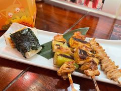 烤鸡肉串-初居食屋日式料理(万象城购物中心店)