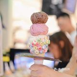 德基冰淇淋｜都给我吃三个球的！