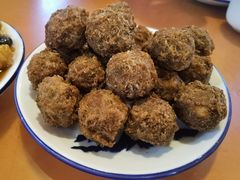 干炸丸子小盘-大召山西祁县剔鱼子削面(向阳店)