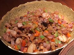 薄饼卷羊肉粒-楼兰新疆主题餐厅(苏州中心店)