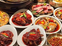 -草家酱蟹炭火烤肉店(珲春南路一店)