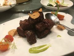 青芥香蒜牛肉粒-唐廊烤鸭店(工体店)