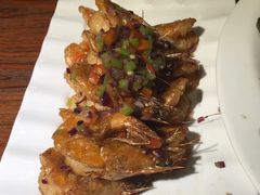 椒盐大虾-谢虢彬名厨私房菜
