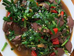 韭菜炒牛血-牛八宝桂林米粉(八里庄店)