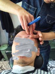 -595barbershop美式油头