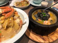 石锅蟹粉黑豆腐-四道菜·福建菜馆(新街口金鹰店)