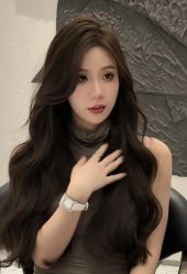 点击看大图 -藤野造型烫发染发