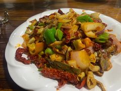 爆炒羊杂-伊犁羊杂馆