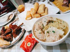 招牌鲜虾云吞面-新大咀港式茶餐厅(宝山万达店)