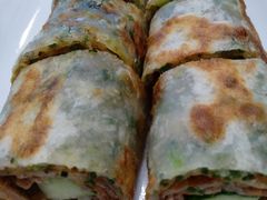 葱饼卷牛肉-台北楚楚园馅饼粥(虹桥南丰城店)