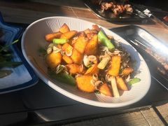 炒饼子-胖姐活羊烧烤家乡菜(刘家桥店)