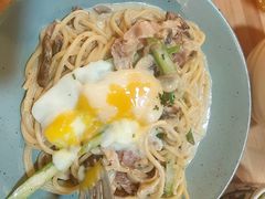 奶油培根意面-红小满休闲餐厅(十全街店)