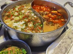 酸菜黑鱼鸳鸯小锅-德林酸菜鱼火锅(南丹店)