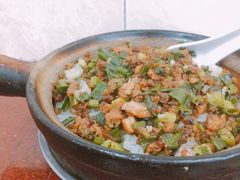 招牌鹅乸煲仔饭-阳江河堤老牌曾记美食