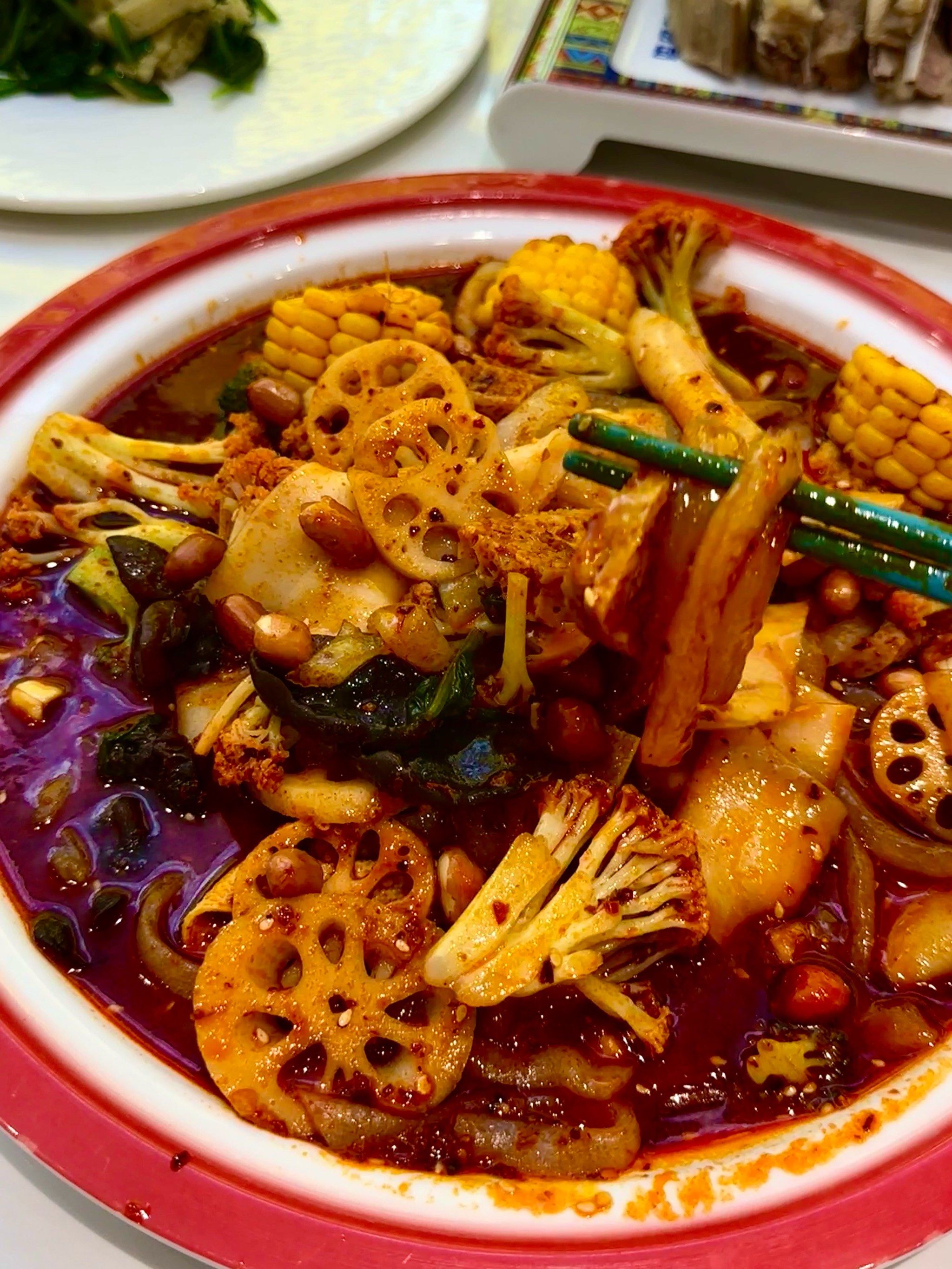 这凉拌麻辣烫看着真的太有食欲了